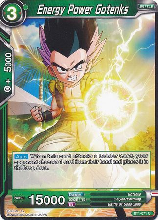 Energy Power Gotenks BT1-071 C